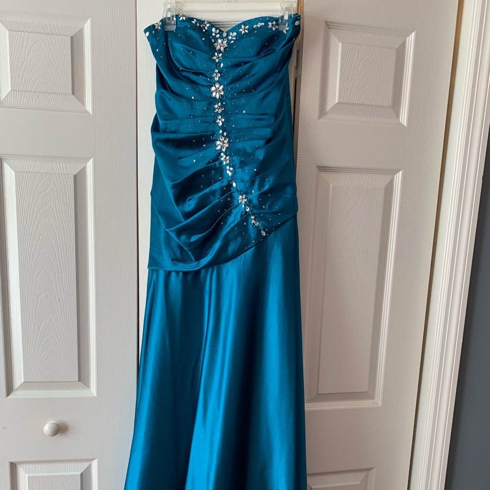 Turquoise Prom Dress